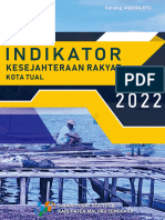 Indikator Kesejahteraan Rakyat Kota Tual 2022