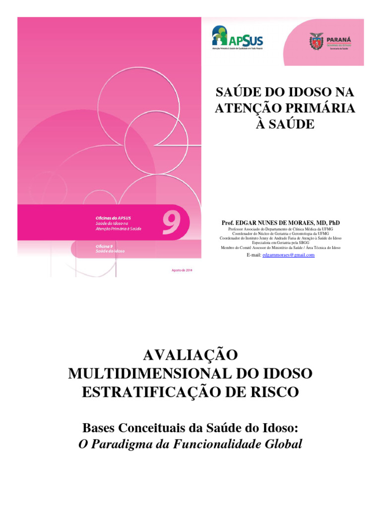 Saúde Do Idoso Na Atenção Primária à Saúde Download Grátis Pdf