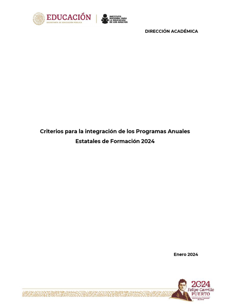 Paef 2024 | PDF | Crecimiento personal y profesional | Negocios