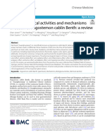 Pharmacological Activities and Mechanisms of Action of Pogostemon Cablin Benth: A Review