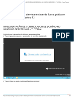 IMPLEMENTAÇÃO DE CONTROLADOR DE DOMÍNIO NO WINDOWS SERVER 2012 – TUTORIAL – Senai Tutoriais