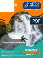 Canyoning Cascada de Peguche