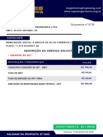 Clean Blue Modern Professional Business Invoice - 35