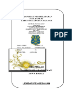 COVER - Lembar - Pengesahan, - Visi - Misi - Bahasa Indonesia - SEM2