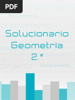 Sol. Geometría 2º. Actividades - Intelectum