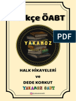 YAKAMOZ ÖABT Halk Hikayeleri Ve Dede Korkut PDF