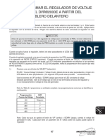 Instrucciones de Calibracion Regulador de Voltaje DVR2000E