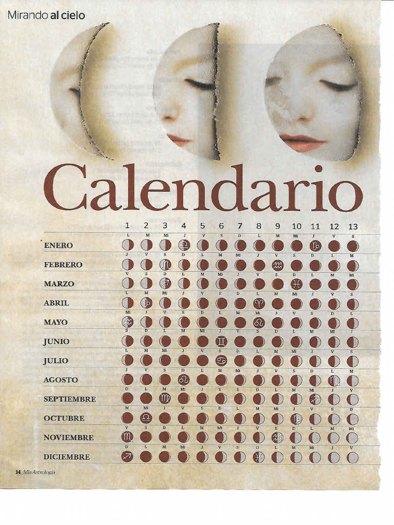 Calendario Lunar 2024 PDF
