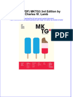 Full Download Ebook PDF Mktg3 3rd Edition by Charles W Lamb PDF