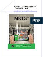 Full Download Ebook PDF MKTG 12th Edition by Charles W Lamb PDF