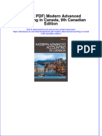 Full Download Ebook PDF Modern Advanced Accounting in Canada 9th Canadian Edition PDF