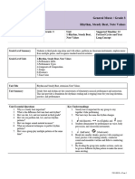 3rd Grade Music Curriculum Outline