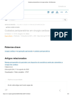 Cuidados Perioperatórios em Cirurgia Cardíaca