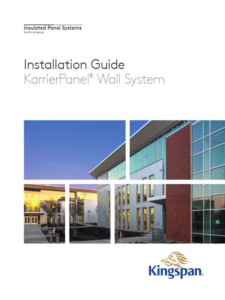 Kingspan Karrierpanel KSKP Install Guide en PDF Secondary Sector Of