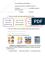 Examen Ética, Naturaleza y Sociedades