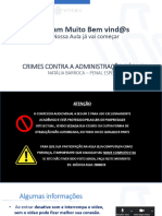 Crimes Contra A Adm Púb