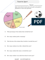 Favorite Fruit L Pie Graph P 6