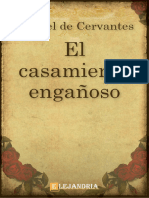 1613 - El Casamiento Enganoso. Cervantes Miguel