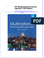 Full Download Ebook PDF Multinational Financial Management 10th Edition PDF