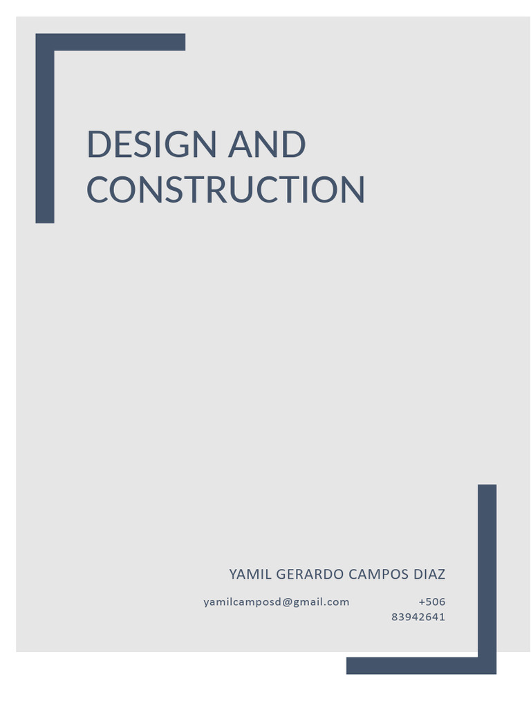Design and Construction | PDF | Decorative Arts | Home