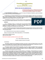 Decreto N° 4581-2003 - Emenda À Convenção de Basileia