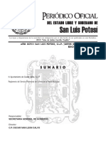 Reglamento Del Servicio Profesional de Carrera Policial Del Municipio de Ciudad Valles