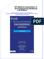 Full Download Ebook PDF National Association of Broadcasters Engineering Handbook 11th Edition PDF