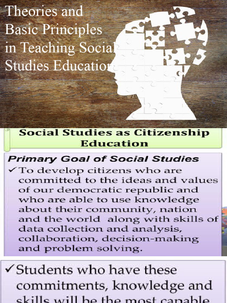 Teaching Principles in Social Studies | PDF | Social Sciences | Curriculum