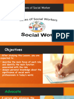 Roles and Functions of Social Work