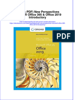 Full Download Ebook PDF New Perspectives Microsoft Office 365 Office 2019 Introductory PDF