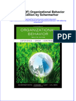 Full Download Ebook PDF Organizational Behavior 12th Edition by Schermerhor PDF