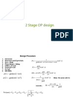 2-Stage OP Design