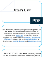 Rizals Law