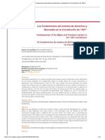 Los Fundamentos Del Sistema de Derechos y Libertades en La Constitución de 1991a