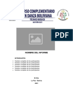 Formato IAP Danza