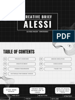 Alessi Creative Brief