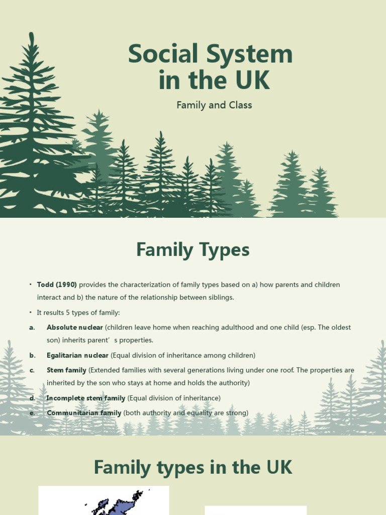 Social System in Britain | PDF | Family | Marriage