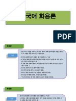 한국어화용론 6강 수업자료