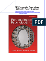 Full Download Ebook PDF Personality Psychology Canadian Edition by Randy J Larsen PDF