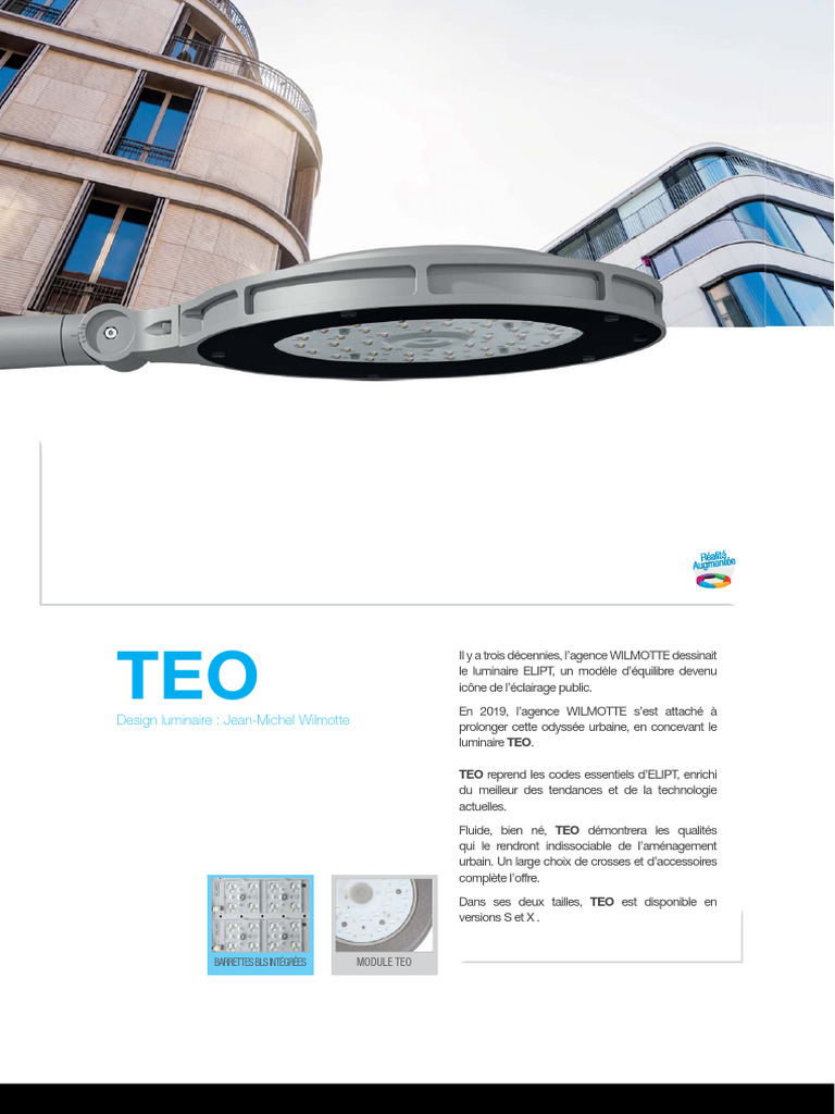 Luminaire TEO : Design et Innovation | PDF | Véhicule motorisé | Voitures