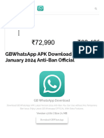 Gbwhatsapp Apk Download (Updated) January 2024 Anti-Ban O Cial