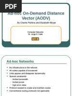 Adhoc On Demand DV