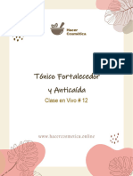 Tonico Fortalecedor y Anticaida