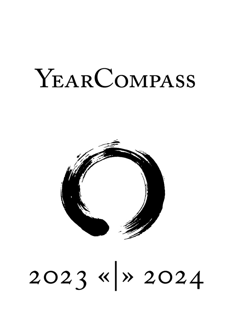 ZH Hans CN YearCompass Booklet A4 Fillable PDF