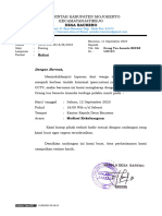 Undangan Mediasi Kekeluargaan (Mrisen Jatirejo)