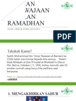 Amalan Keaswajaan Dibulan Ramadhan (Autosaved)