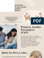 Primeros Auxilios Psicológicos