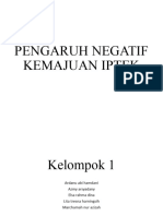 Pengaruh Negatif Iptek - Ppkn-1