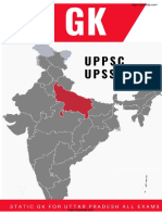 Uttar Pradesh Static GK For UPPSC & UPSSSC (Sscstudy - Com)