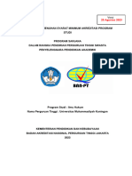 Instrumen Prodi s1 Ilmu Hukum